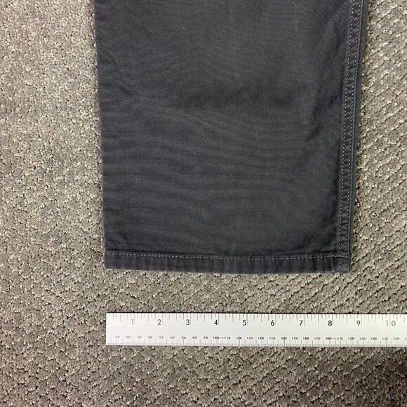 Carhartt Rugged Flex Relaxed Fit Canvas 5 Pocket Work Pants Men's 38 x 30 Gray - Picture 11 of 13